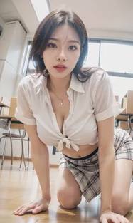 正在缩小的男人
